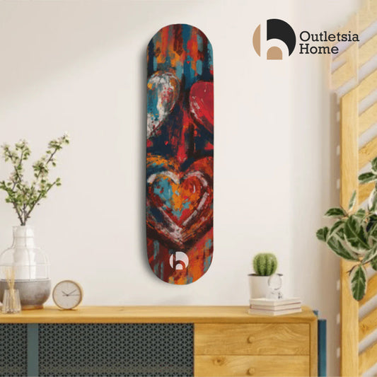 Outlesia Homes - Flowing Energy Skateboard Deck