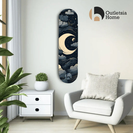 Outlesia Homes - Midnight Wave Skateboard Deck