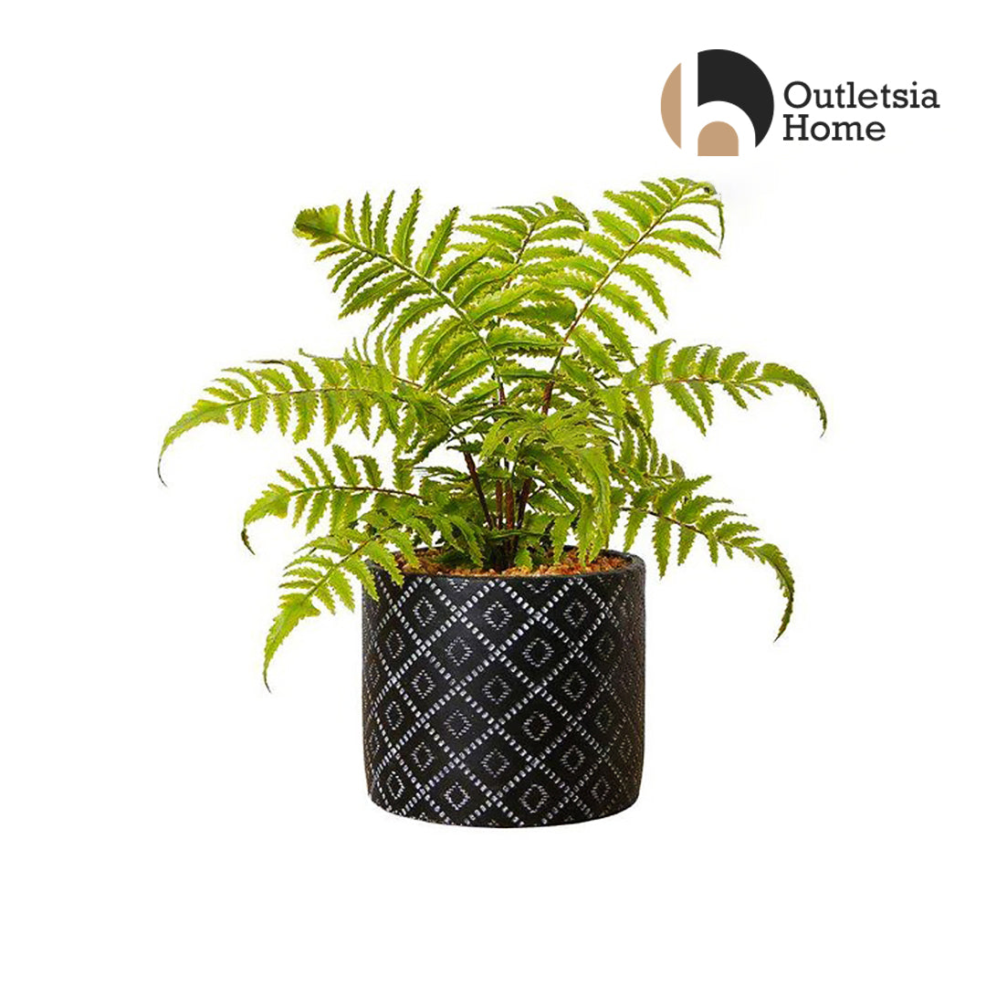 Outlesia Homes - BALI POTTED FAUX FERN